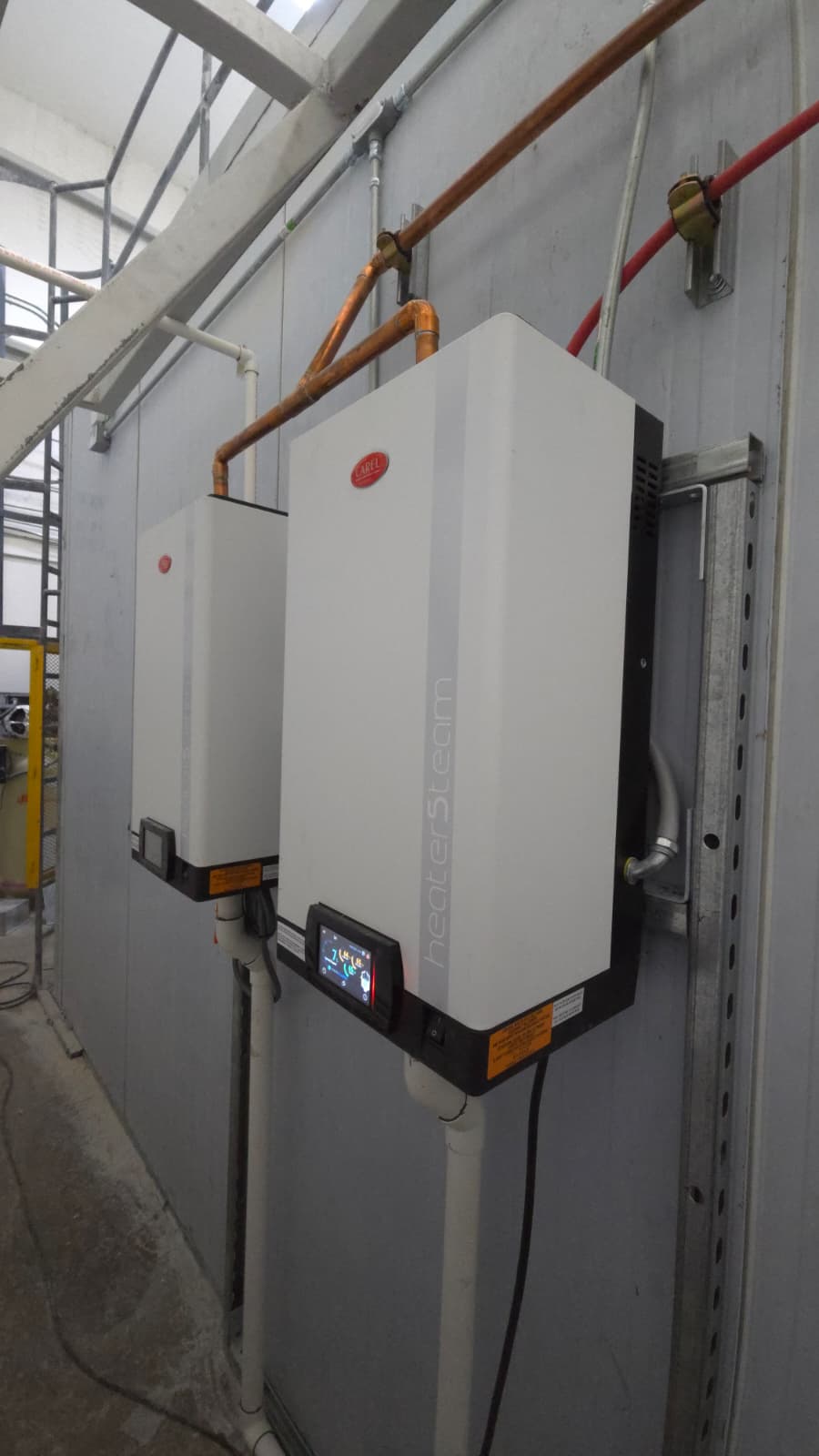 Humidificación
Carel Titanium 120 kg/hr.